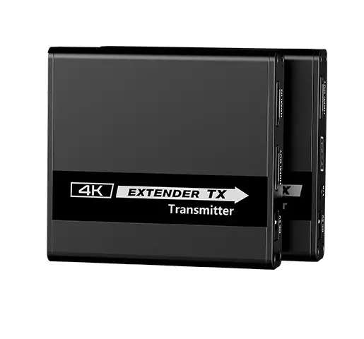 70 Meter Zero Latency POC HDR HDMI Extender over CAT6 with HDMI Loop-out | 3.5mm Audio and Bidire...