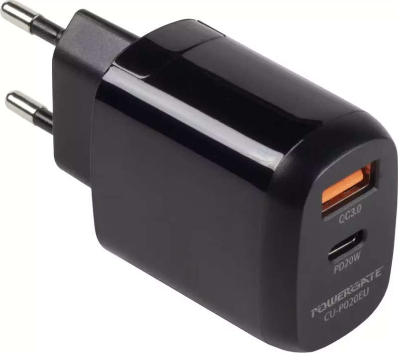 Multi-Port USB Type C Smartphone Super Fast Charging 30 Watt or 20 Watt PD QC 3.0 Charger
