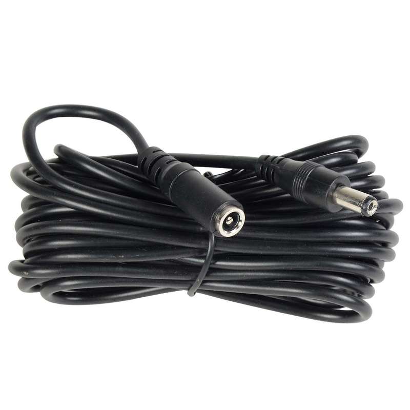 5 Meter Router DC Power Cable Extension | Male DC to Female DC | 5 volt - 12 volt