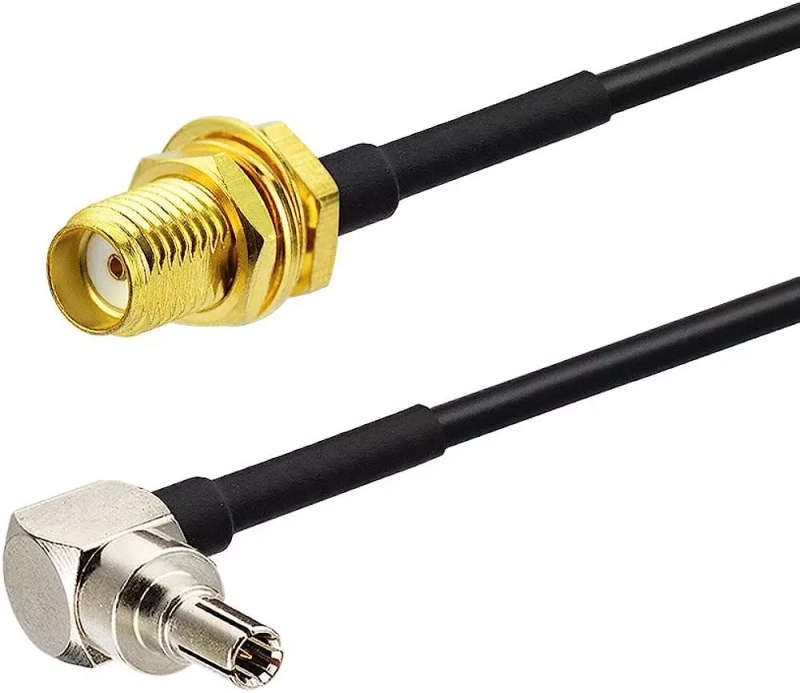 Male CRC9 to SMA Female Adapter or Cable for Router / Access Point Antenna Adapter