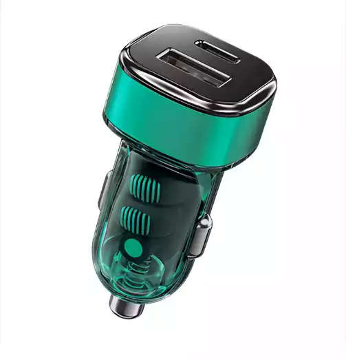 2 Port USB C & USB 3.0 PD Adaptive Fast Charging Car Charger
