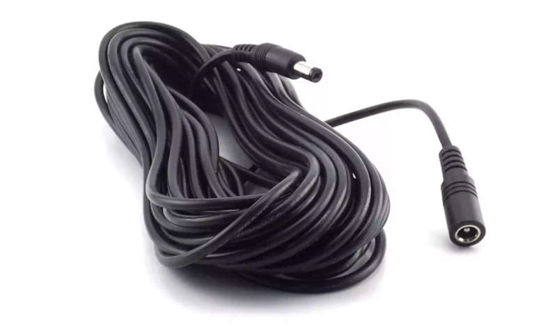 20 Meter Router DC Power Cable Extension | Male DC to Female DC | 5 volt - 12 volt