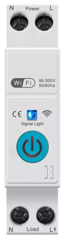 Up to 63A (variable Trip Limit) WIFI Smart Breaker with optional Energy Monitoring | Tuya or Ewelink