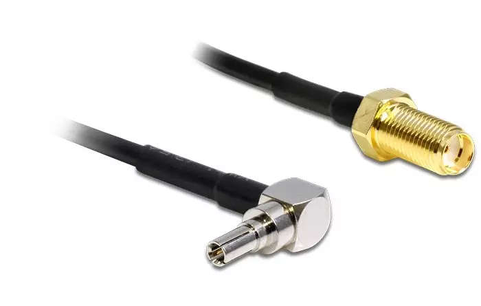 Male CRC9 to SMA Female Adapter or Cable for Router / Access Point Antenna Adapter