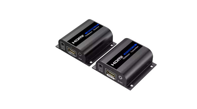 70 Meter 1080p Zero Latency HDMI over CAT6 Extender with Bi-directional Infrared