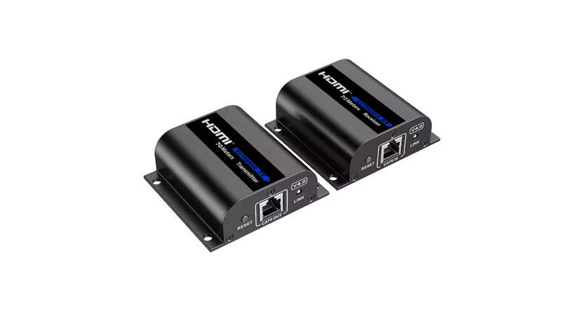 70 Meter 1080p Zero Latency HDMI over CAT6 Extender with Bi-directional Infrared