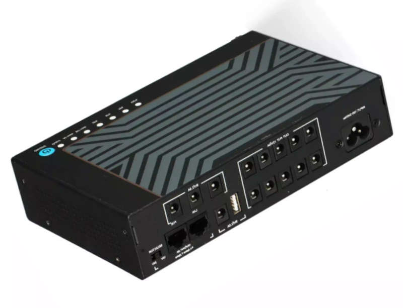 17600mAh Up to 16 Hours Battery Backup for Router / Fiber ONT / Access Point 5v,9v or 12v with PO...