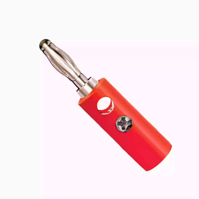4mm Banana Plug Standard Type, Solderless and Stackable