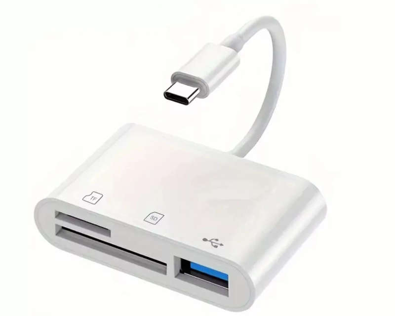 USB C / Micro USB or USB 3 | SD Card + MicroSD Card Reader | PC, Apple iPhone, MAC and Android Co...