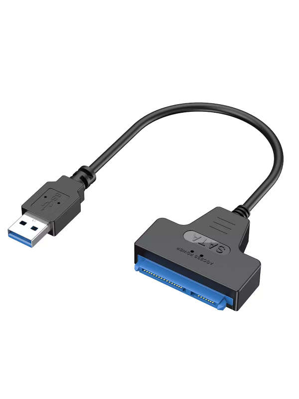 USB 3.0 SuperSpeed to SATA Adapter cable | Single Port | USB Solid State Drive Adapter 10 Gbps