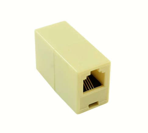 RJ11 Coupler / Telephone Cable Joiner | Female to Female RJ11 Connector