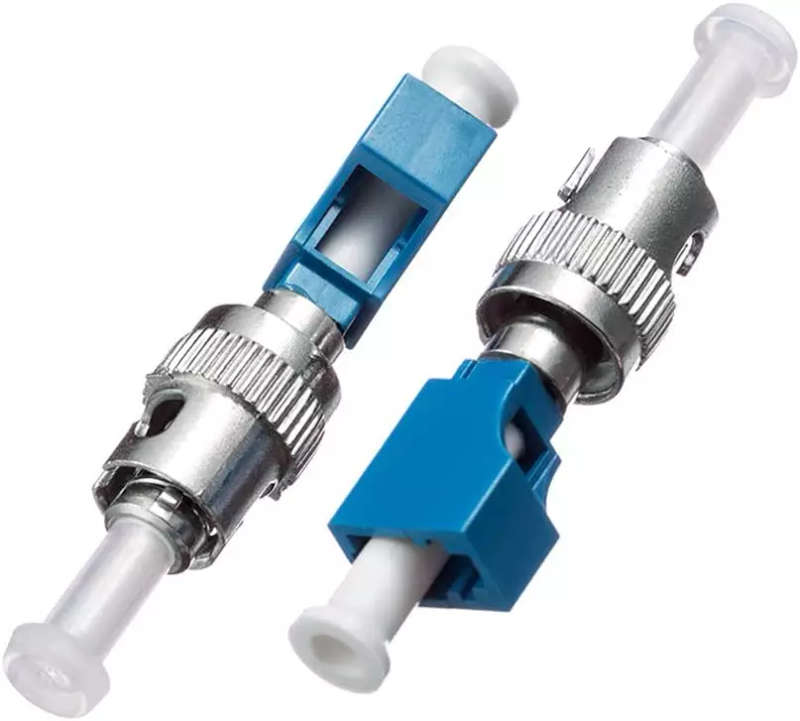 LC/UPC Female to ST/UPC Male Adapter | Simplex Single Mode Fiber Optical Adapter