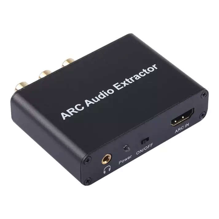 HDMI ARC to Optical Toslink | SPDIF Coaxial or Analogue RCA Audio extractor | Supports 192Khz input