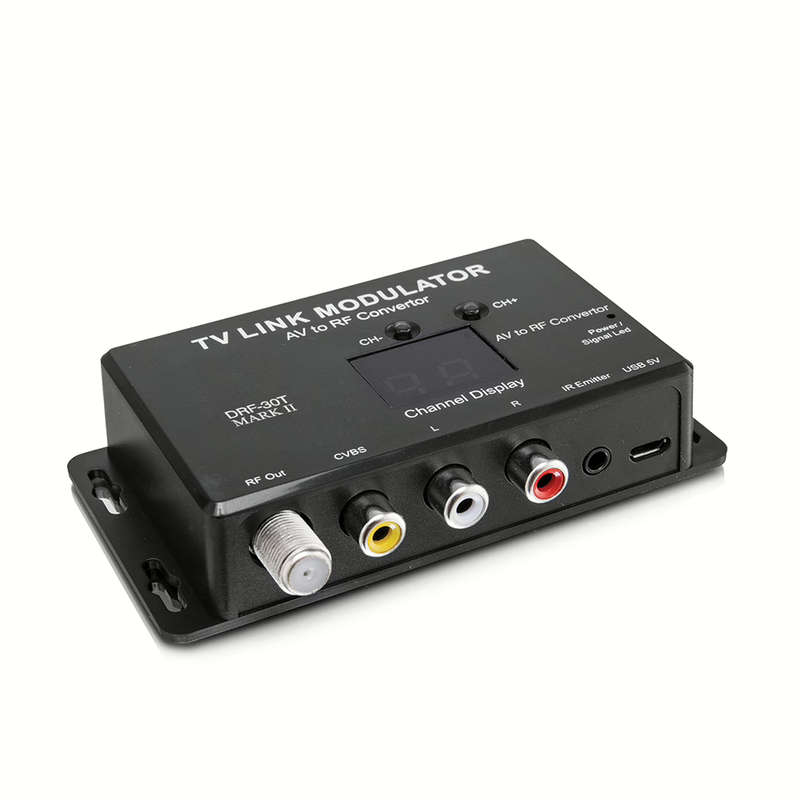 RF Modulator - AV to RF Converter with IR Extender