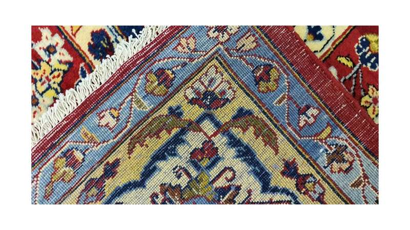 Persian Isfahan Carpet 365cm x 265cm Hand Knotted