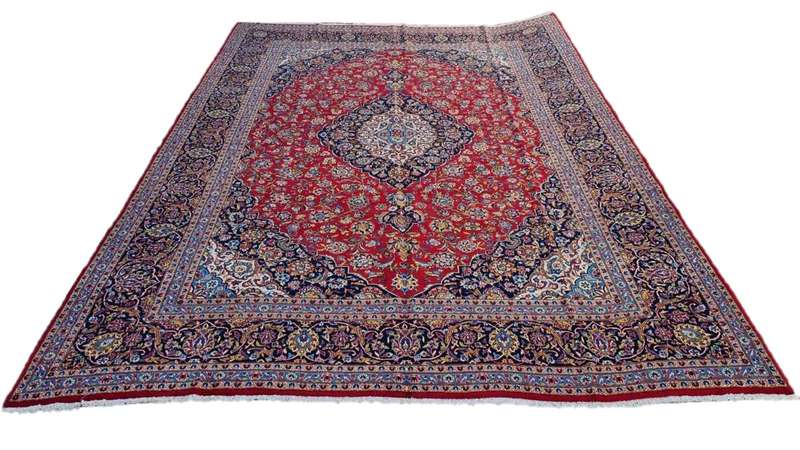 Fine Persian Kashan Carpet 400cm x 300cm Traditional Design