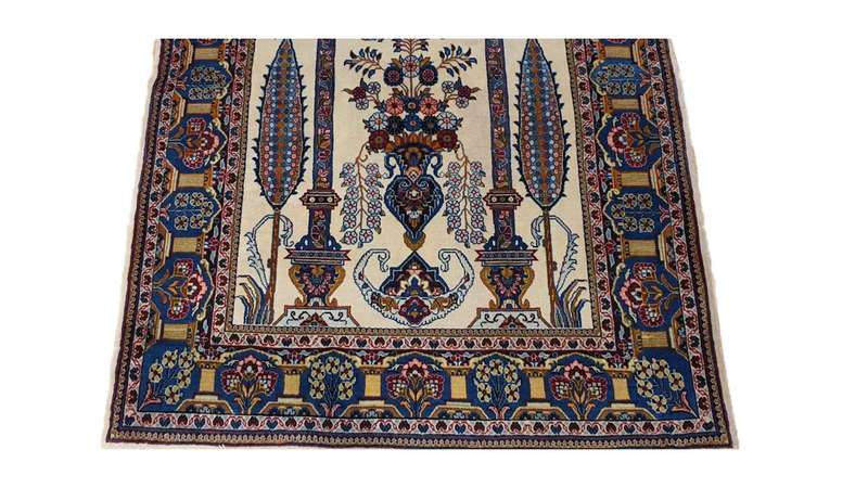 Very Fine Persian Kashan 167cm x 117cm Hand knotted