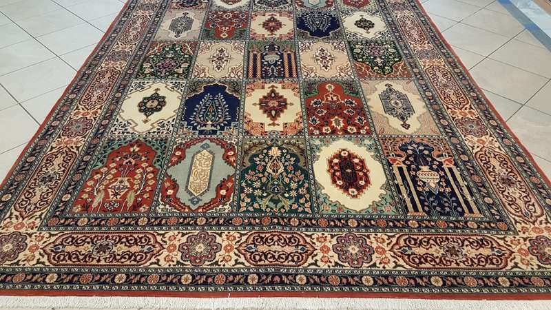 Very Fine Persian Carpet Moud 358x250 hand knotted