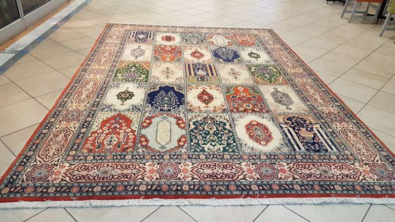 Very Fine Persian Carpet Moud 358x250 hand knotted