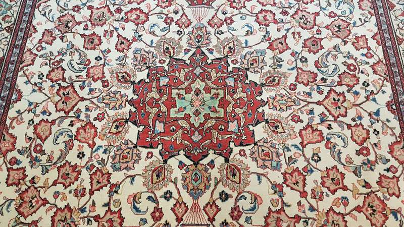 Fine Persian Sarough Carpet 366cm x 274cm Hand Knotted