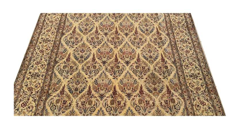 Very Fine Persian Nain Carpet (6LA) 317cm x 205cm Hand Knotted