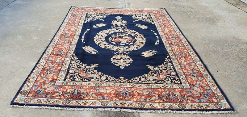 Very Fine Persian Sarough Carpet 300cm x 200cm Hand knotted