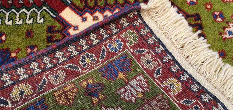 Very Fine Persian Yalemeh Carpet 100cm x 60cm Hand Knotted