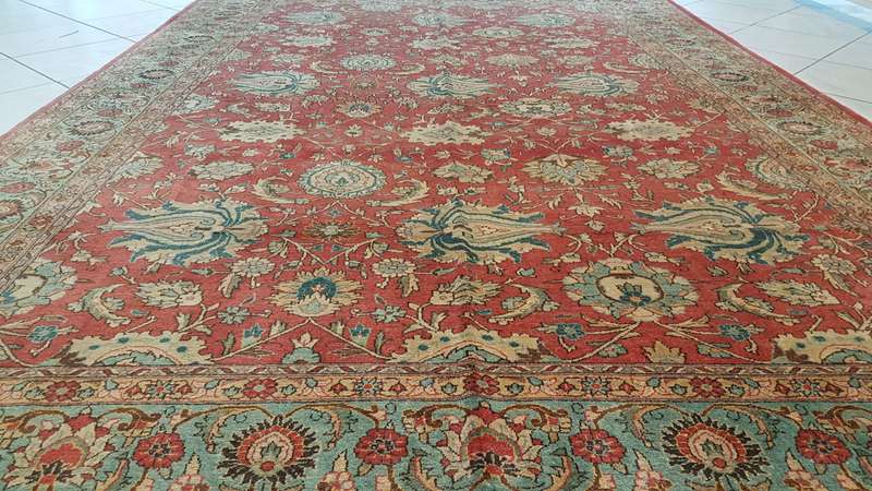 Persian Qom Carpet 335cm x 235cm Hand Knotted