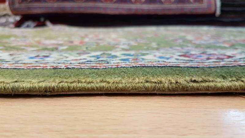 Persian Qum Carpet 277cm x 72cm Hand knotted