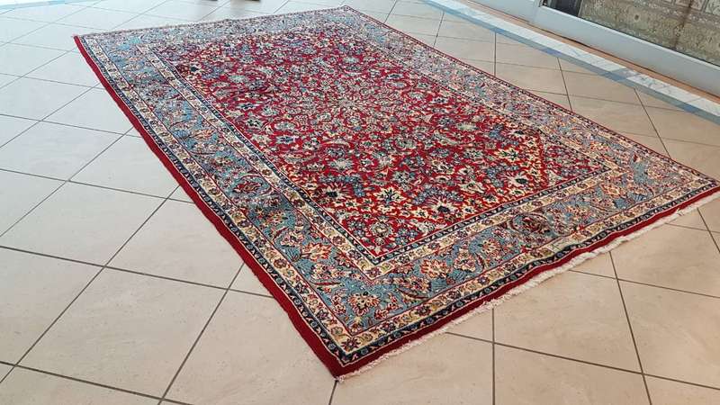 Persian Yazd Carpet 294cm x 204cm Hand Knotted