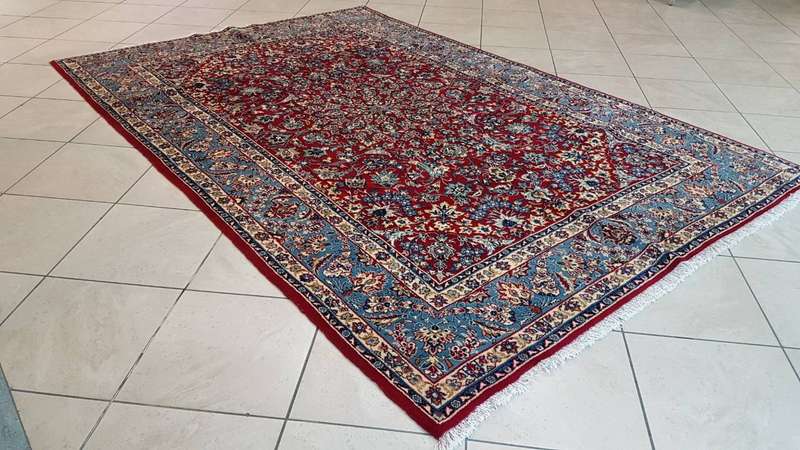 Persian Yazd Carpet 294cm x 204cm Hand Knotted