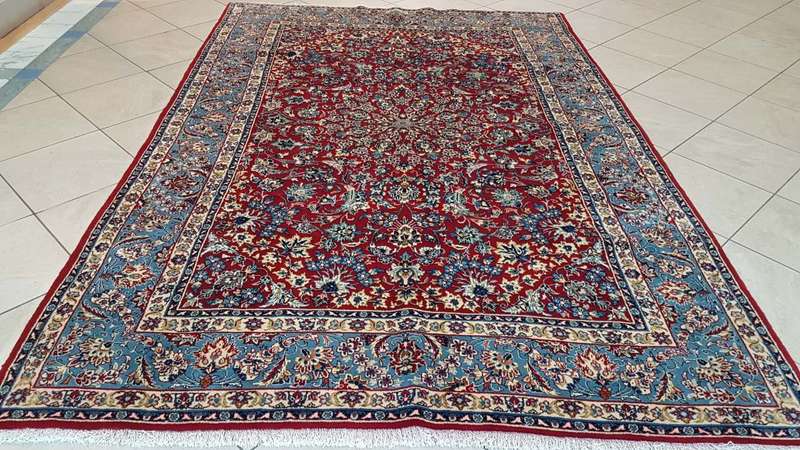 Persian Yazd Carpet 294cm x 204cm Hand Knotted