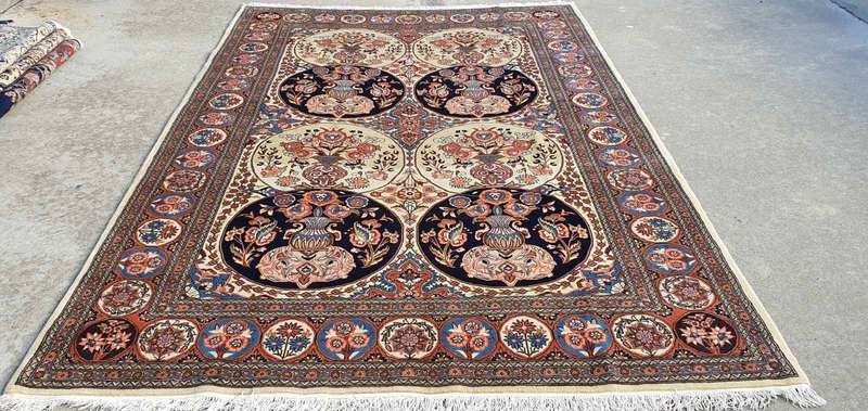 Very Fine Persian Sarough Carpet 300cm x 200cm Hand knotted