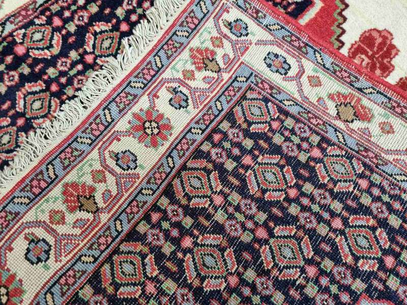 Very Fine Persian senneh Carpet - 380cm x 90cm - Hand Knotted