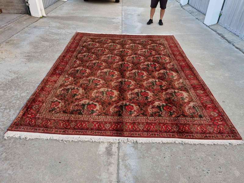 Very Fine Persian senneh Carpet 340cm x 245cm Hand Knotted