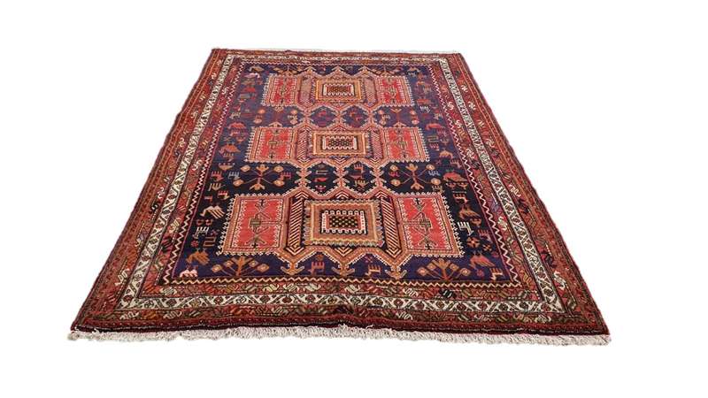 Fine Persian Afshar Carpet 230cm x 160cm - Heerat Carpets