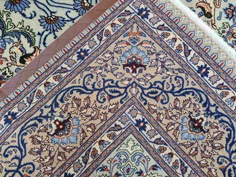 Very Fine Persian Moud Carpet 300cm x 200cm Hand Knotted