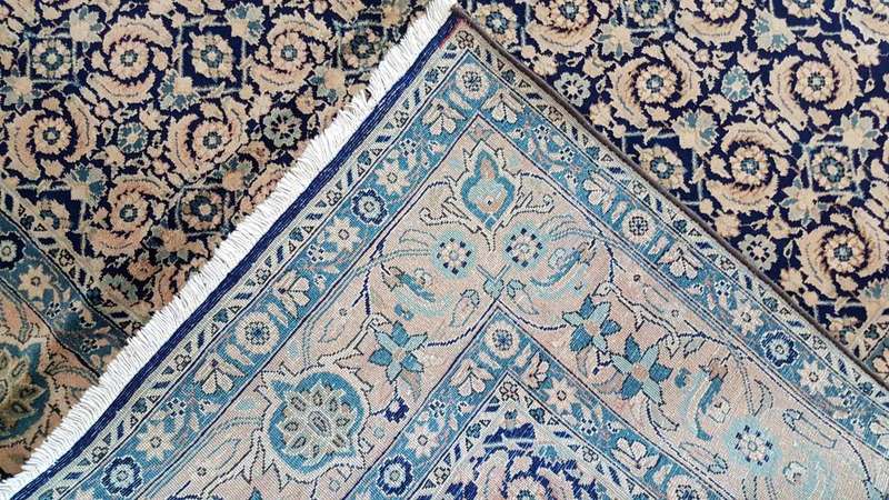 Very Fine Antique Tabriz Carpet 306cm x 203cm Hand Knotted
