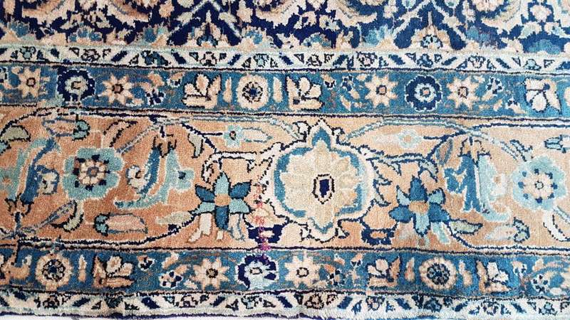 Very Fine Antique Tabriz Carpet 306cm x 203cm Hand Knotted