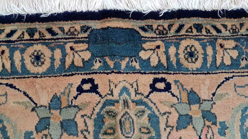 Very Fine Antique Tabriz Carpet 306cm x 203cm Hand Knotted