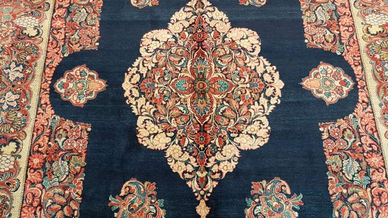 Very Fine Persian Sarough Carpet 365cm x 265cm Hand Knotted
