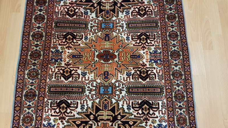 Very Fine Persian Ardebil Carpet 150cm x 100cm Hand Knotted
