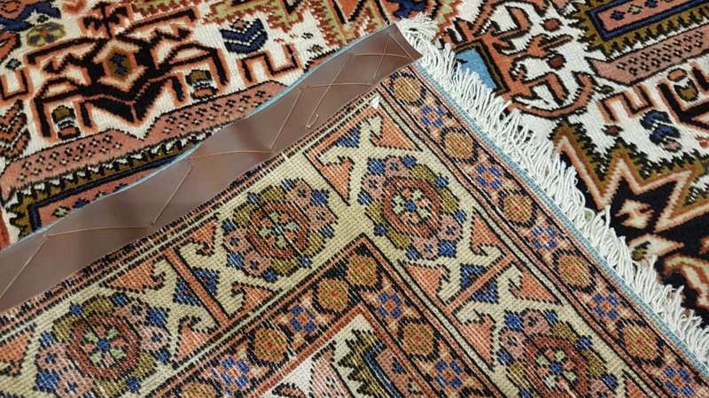 Very Fine Persian Ardebil Carpet 150cm x 100cm Hand Knotted