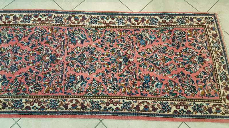 Persian Sarough Carpet 370cm x 85cm Hand Knotted
