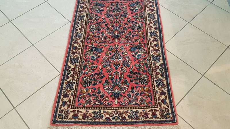 Persian Sarough Carpet 370cm x 85cm Hand Knotted