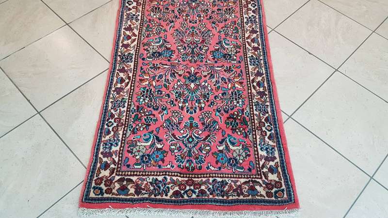 Persian Sarough Carpet 370cm x 85cm Hand Knotted