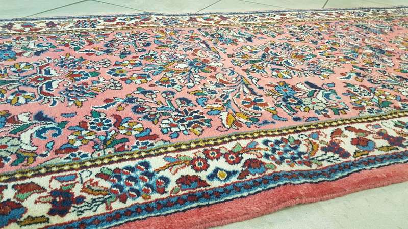 Persian Sarough Carpet 370cm x 85cm Hand Knotted