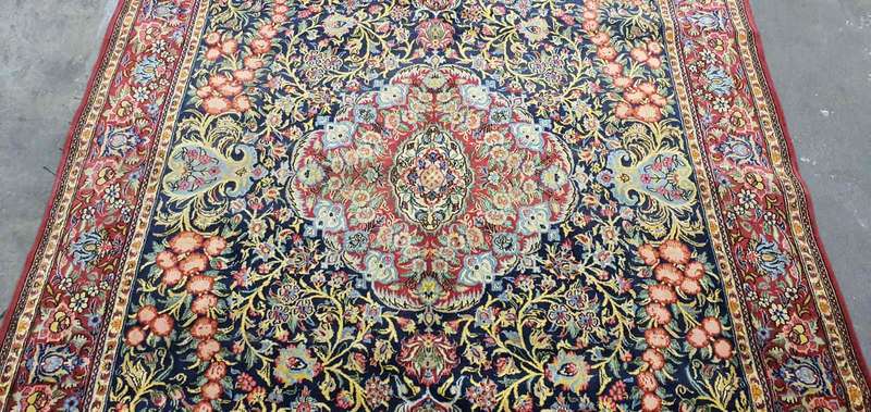 Very Fine Persian Qum Carpet 300cm x 208cm Hand Knotted