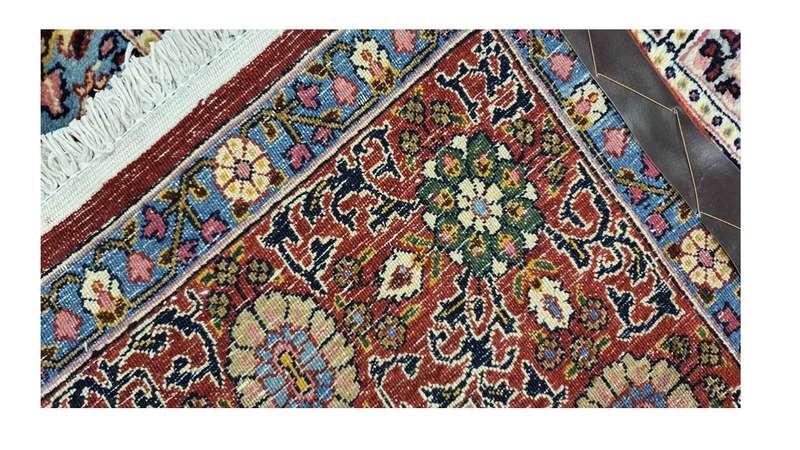Very Fine Persian Moud Carpet 310cm x 214cm Hand Knotted