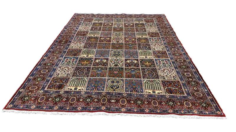 Very Fine Persian Moud Carpet 310cm x 214cm Hand Knotted